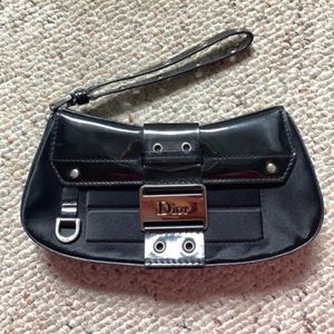 Dior Black Wristlet